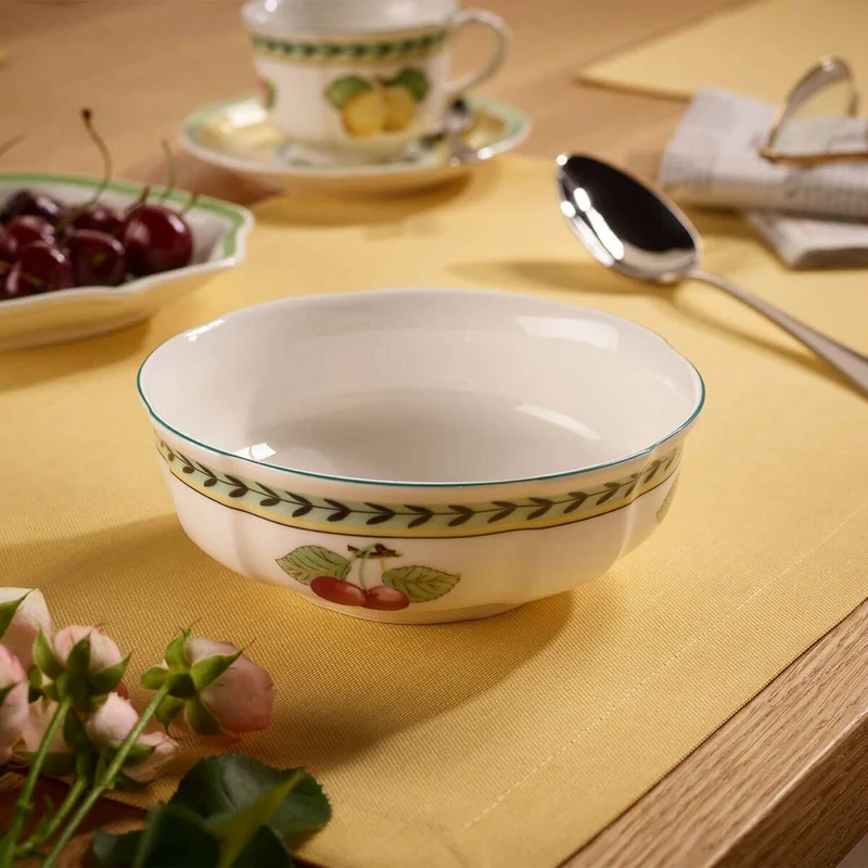 35 cl - French Garden Fleurence Coppa Dessert In Porcellana Premium - Set 6 Pz
