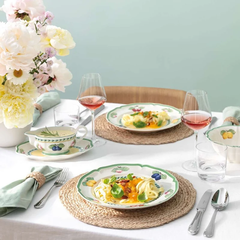 30 cl - French Garden Fleurence Salsiera In Porcellana Premium