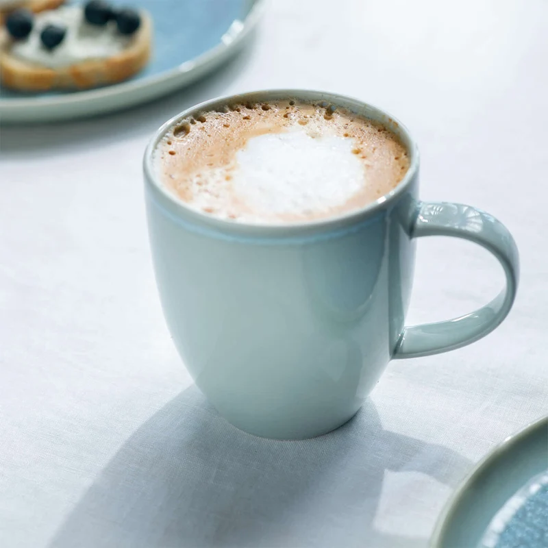 Crafted Blueberry Servizio Colazione In Porcellana Set 6 Pz