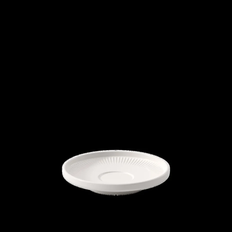 11.6 cm - Afina Piattino Tazzina Caffè In Porcellana - Set 6 Pz