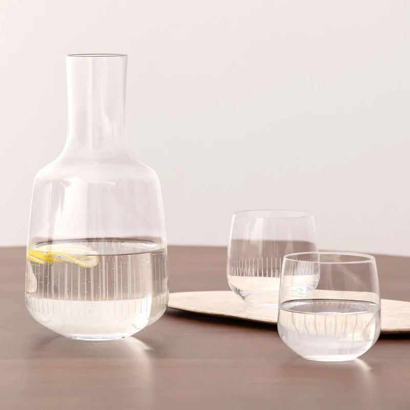 20 cl - Afina Bicchiere Acqua In Vetro Set 4 Pz