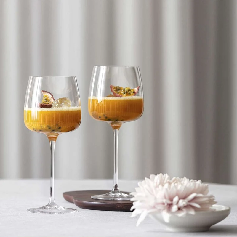 20 cl - Afina Calice Vino Rosso In Vetro Set 4 Pz