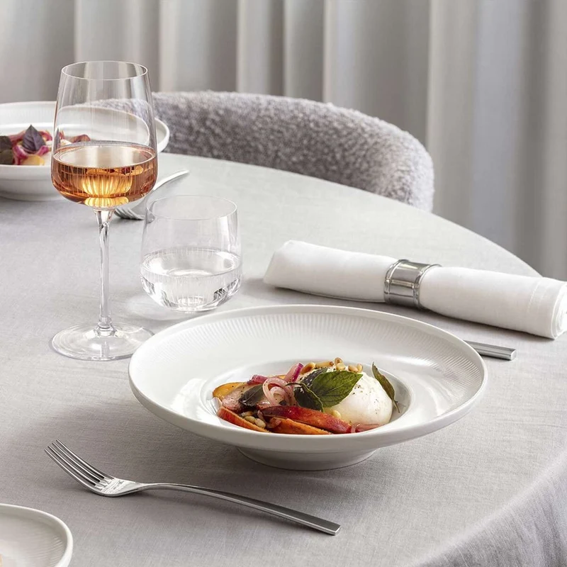12.5 cl - Afina Calice Vino Bianco In Vetro Set 4 Pz