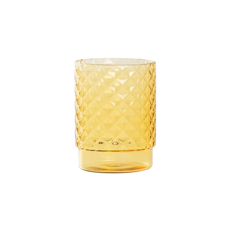45 cl - Isolano Bicchiere Acqua Impilabile In Vetro Borosilicato Set 4 Pz