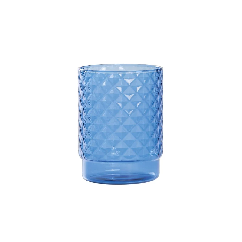 45 cl - Isolano Bicchiere Acqua Impilabile In Vetro Borosilicato Set 4 Pz