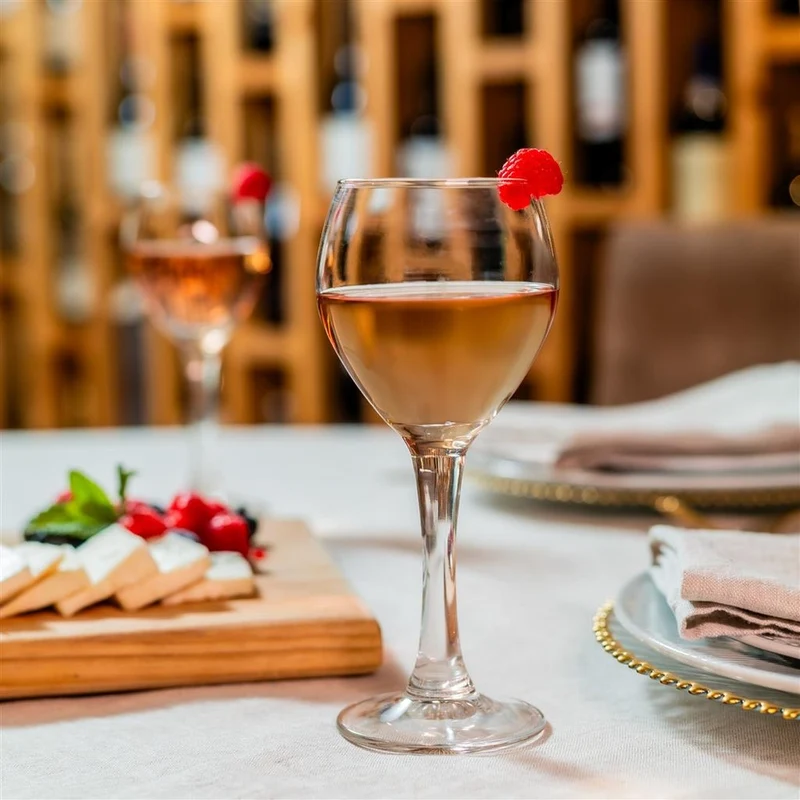 24 cl - Perfection Calice Vino Rosato In Vetro Set 6 Pz