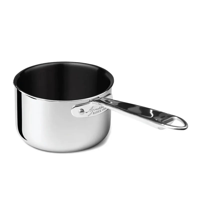 Non-Stick Alu-Inox Casseruola Alta Antiaderente In Alluminio Con Manico Inox