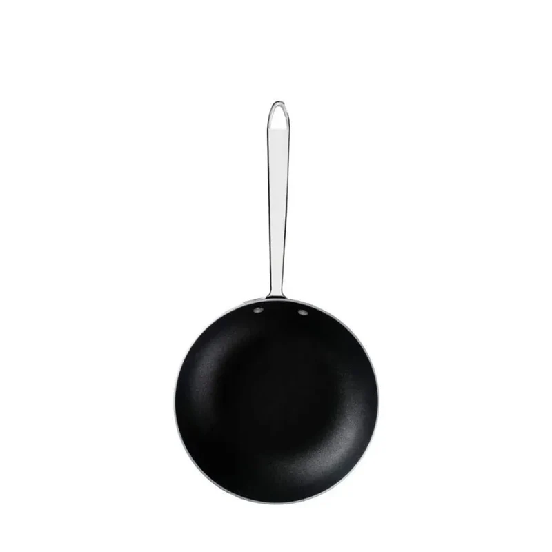 Induction Chef 2-Ply Padella Alta Svasata Antiaderente SharkSkin In Alluminio Con Manico Inox