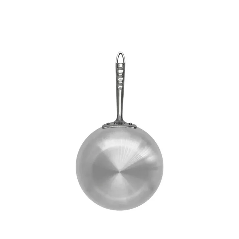 Induction Chef 2-Ply Padella Alta Svasata Antiaderente SharkSkin In Alluminio Con Manico Inox