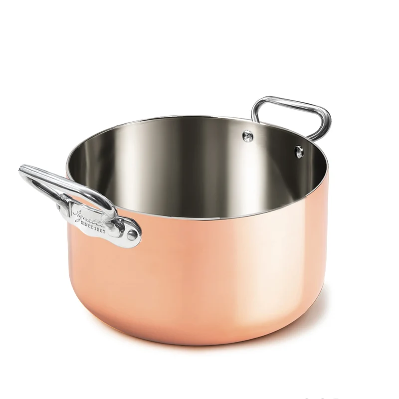 Copper4 Casseruola Alta Induzione Con 2 Maniglie