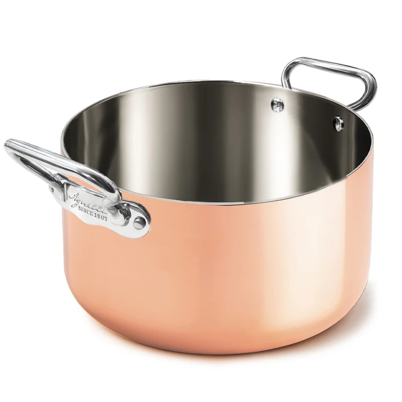 Copper4 Casseruola Alta Induzione Con 2 Maniglie