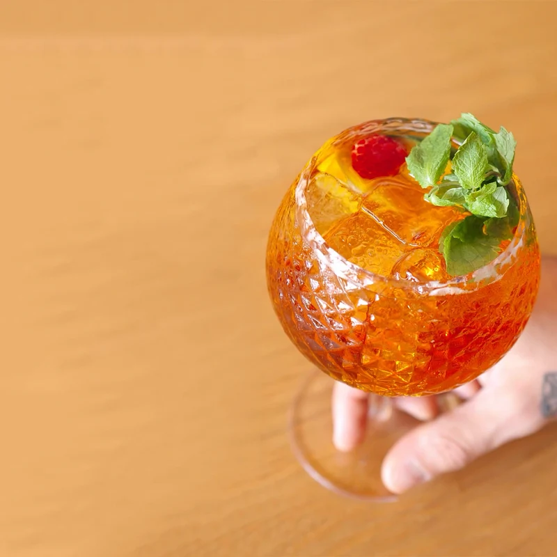 66 cl - Veneziano Mixology Ballon XL Calice Gin Tonic In Vetro Set 2 Pz