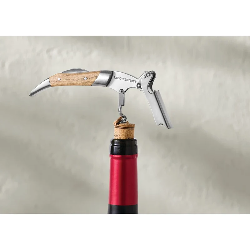 WT-100 L'Amico Del Sommelier Cavatappi A Leva In Acciaio Inox