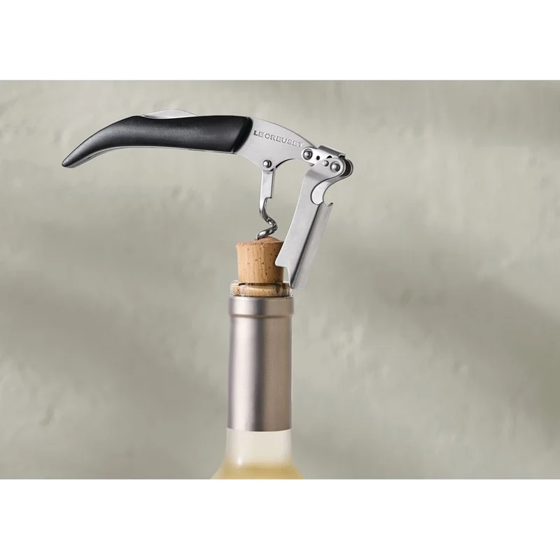 WT-100 L'Amico Del Sommelier Cavatappi A Leva In Acciaio Inox