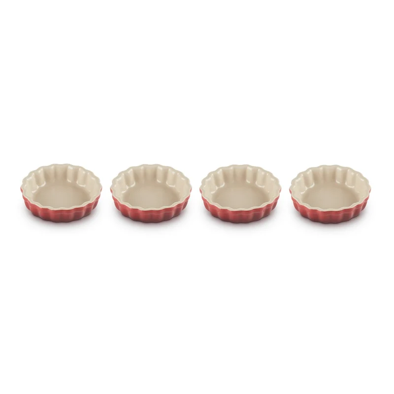 Tradition Mini Tortiere In Gres Vetrificato Set 4 Pz