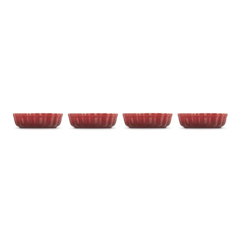 Tradition Mini Tortiere In Gres Vetrificato Set 4 Pz