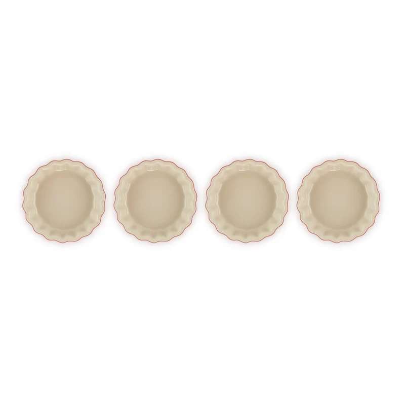 Tradition Mini Tortiere In Gres Vetrificato Set 4 Pz