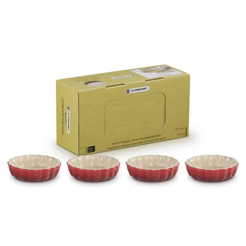 Tradition Mini Tortiere In Gres Vetrificato Set 4 Pz