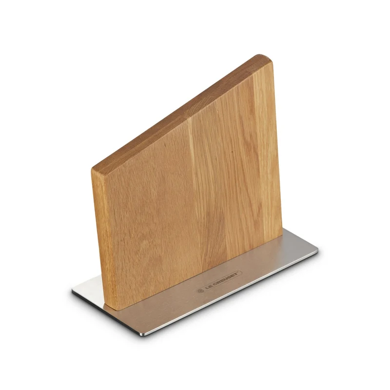 Porta Coltelli Magnetico In Legno di Quercia