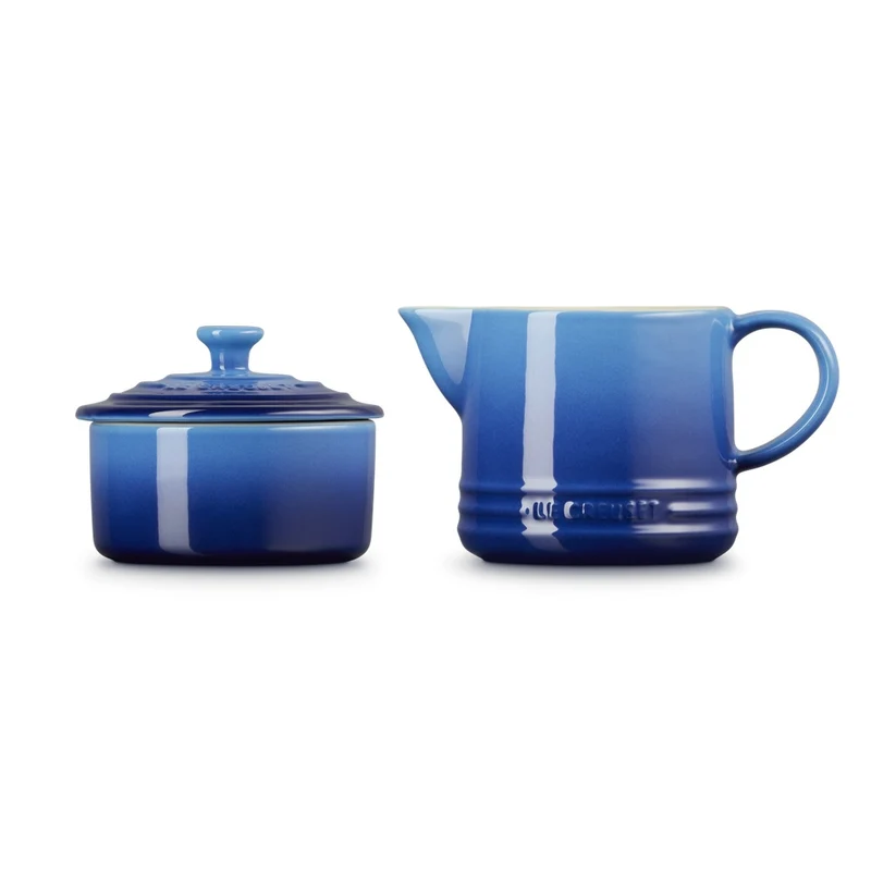 Evolution Set Latte & Zucchero Lattiera 30 cl con Barattolo Zucchero In Gres Vetrificato Set 2 Pz