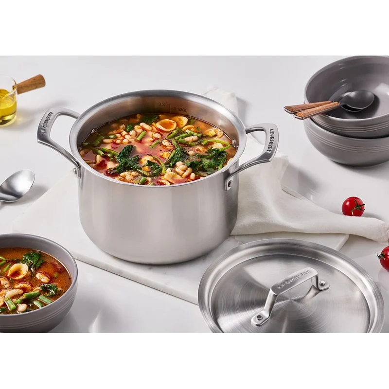 Essential Casseruola Alta In Acciaio Inox