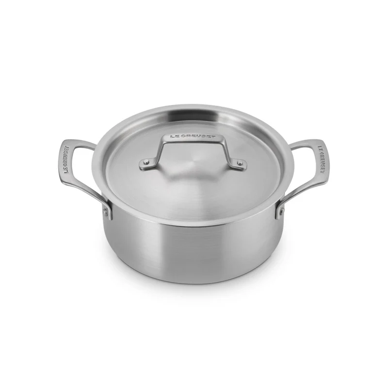 Essential Acciaio Inox Pentola Con Coperchio In Acciaio Inox