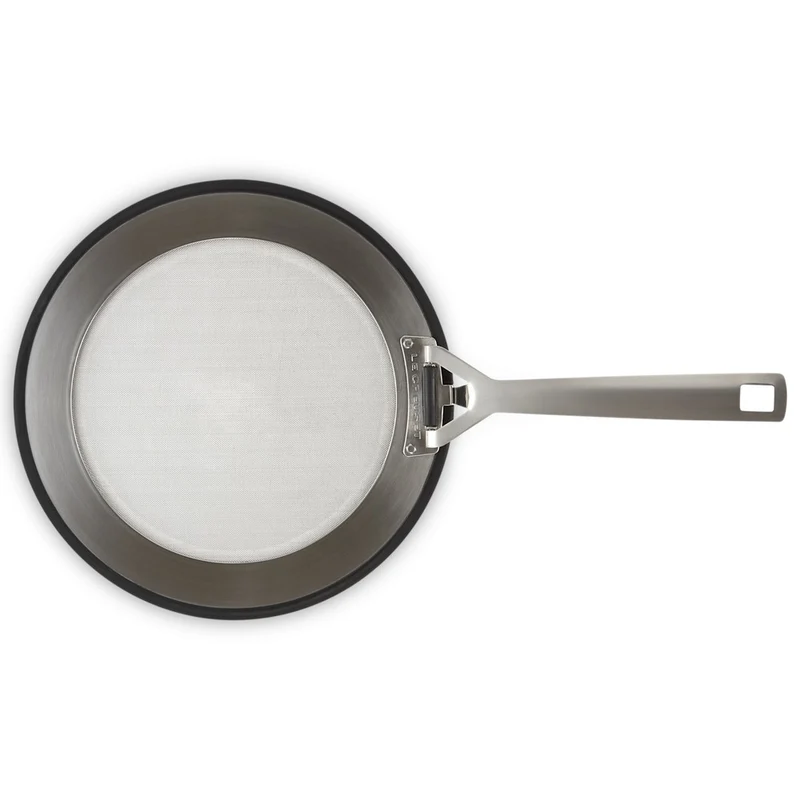 Coperchio Antispruzzo In Acciaio Inox Con Manico