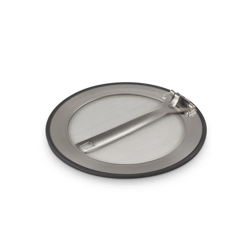 Coperchio Antispruzzo In Acciaio Inox Con Manico