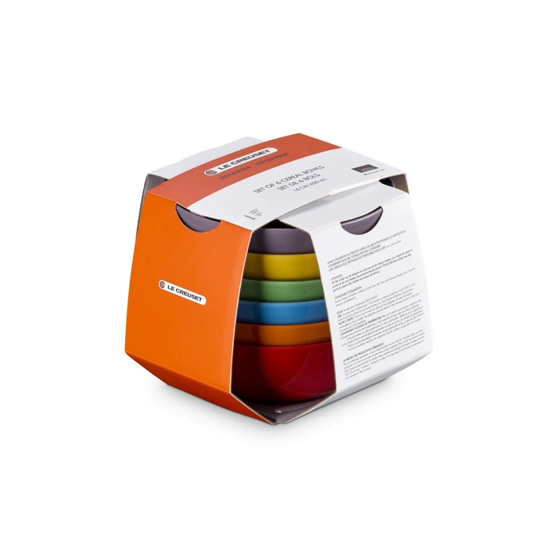 16 cm - Ciotola Cereali In Gres Vetrificato - Set 6 Pz