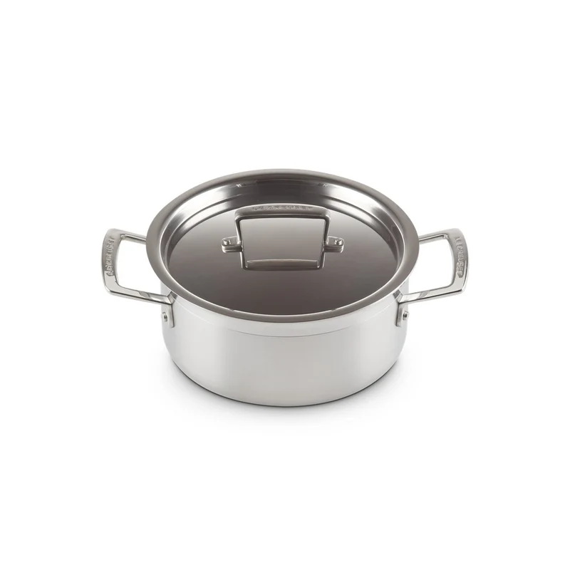 Acciaio Inox Pentola Con Coperchio In Acciaio Inox