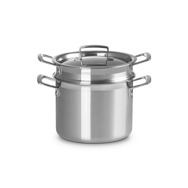 Acciaio Inox Pastaiola Casseruola Alta Con Scolapasta In Acciaio Inox 3-Ply