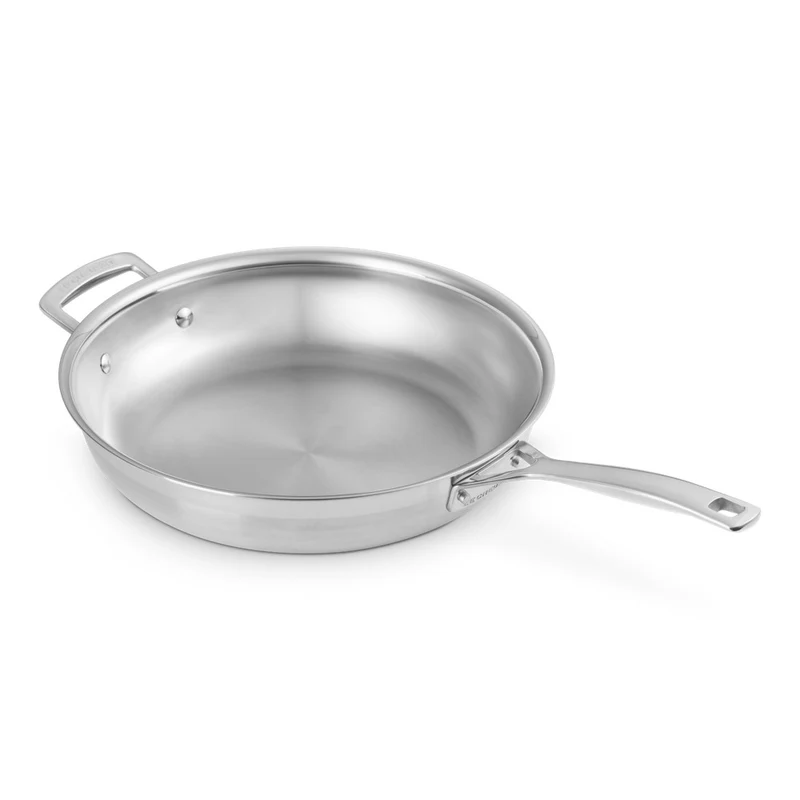 Acciaio Inox Padella Bassa In Acciaio Inox