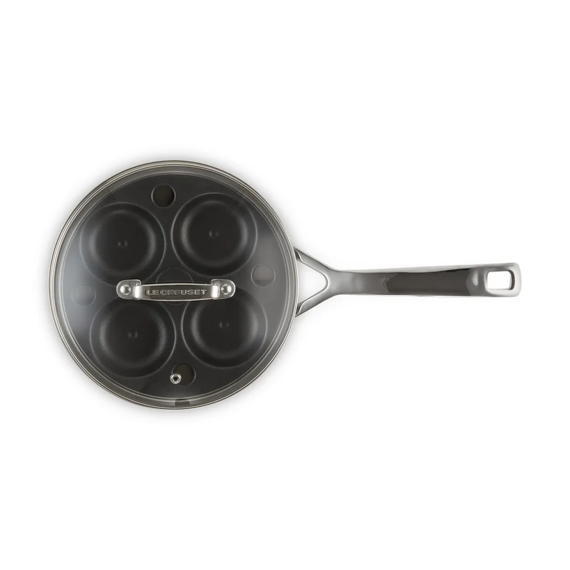 Acciaio Inox Padella Bassa Cuociuova Inserto Antiaderente In Acciaio Inox