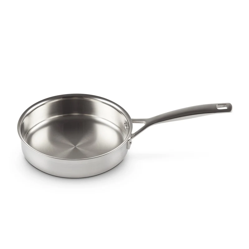 Acciaio Inox Padella Bassa Cuociuova Inserto Antiaderente In Acciaio Inox