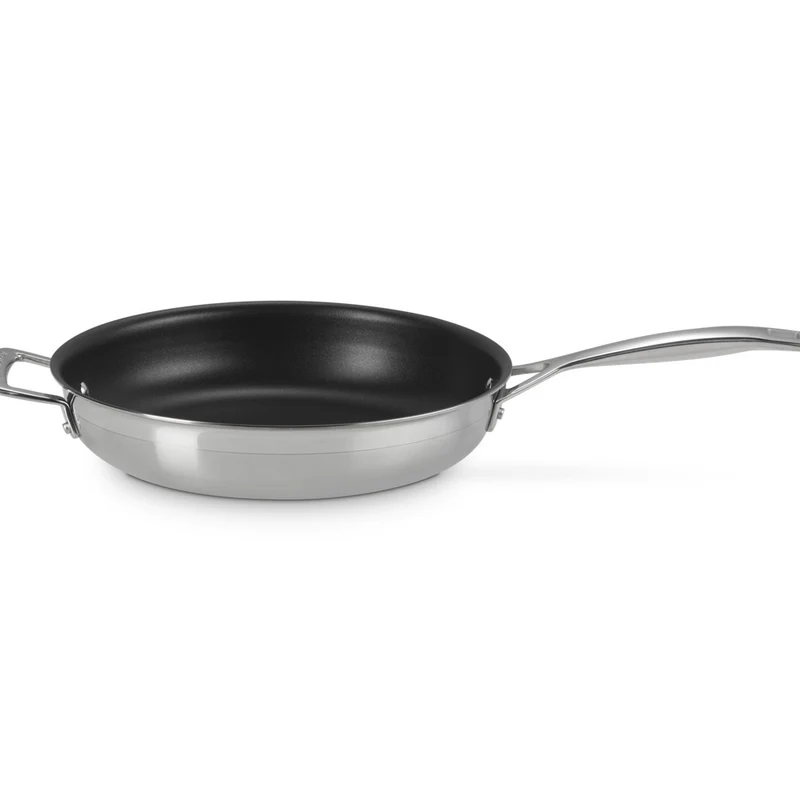 Acciaio Inox Padella Bassa Antiaderente In Acciaio Inox