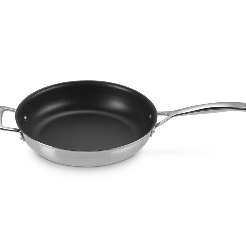 Acciaio Inox Padella Bassa Antiaderente In Acciaio Inox