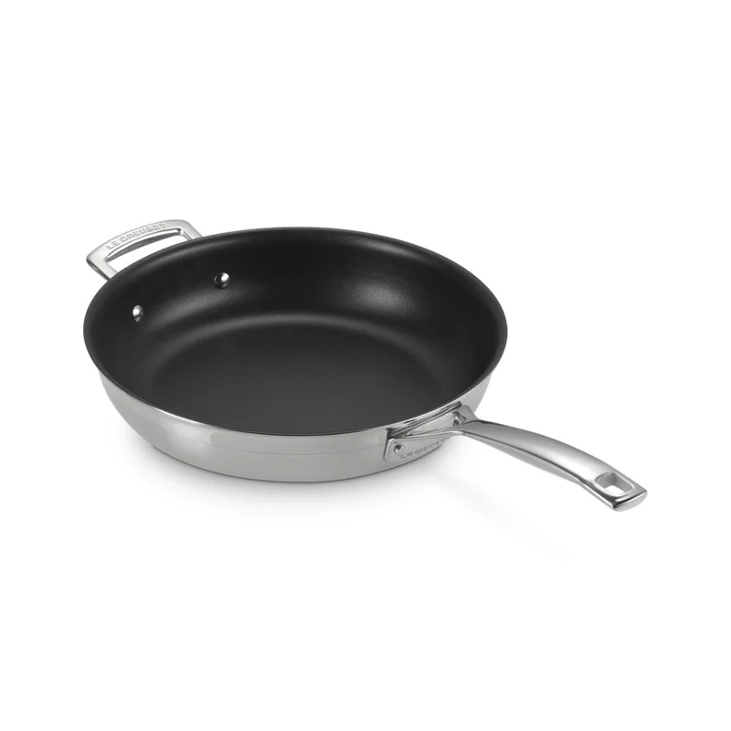 Acciaio Inox Padella Bassa Antiaderente In Acciaio Inox