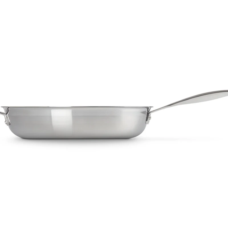 Acciaio Inox Padella Bassa Antiaderente In Acciaio Inox
