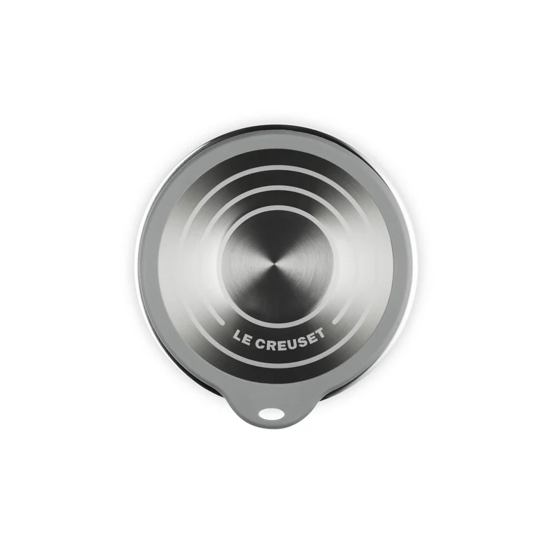 Acciaio Inox Ciotola per Impasto In Acciaio Inox Con Coperchio in Vetro e Bordo In Silicone
