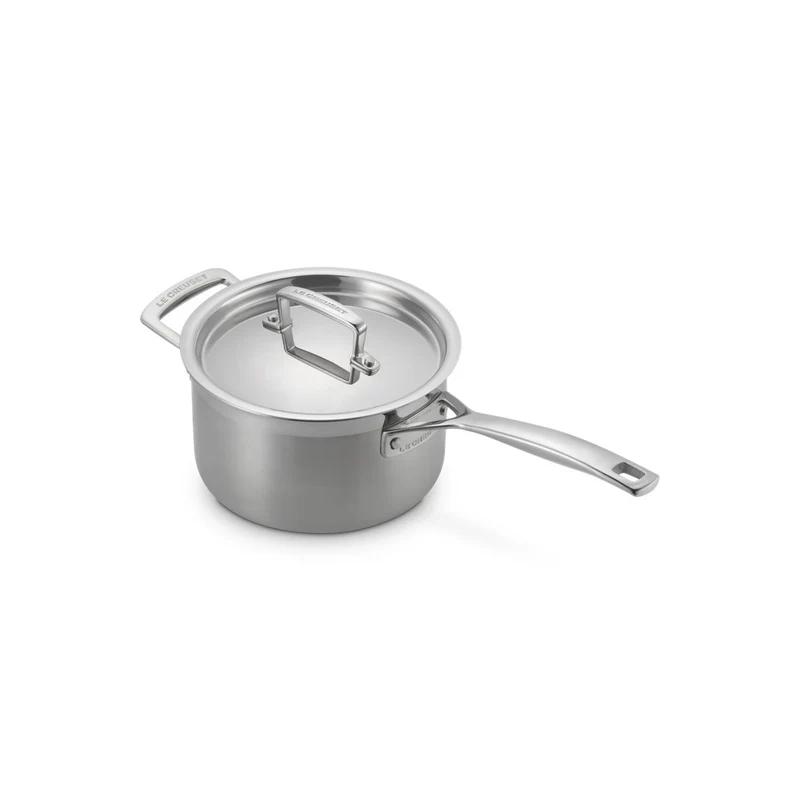 Acciaio Inox Casseruola Con Manico Lungo e Maniglia In Acciaio Inox