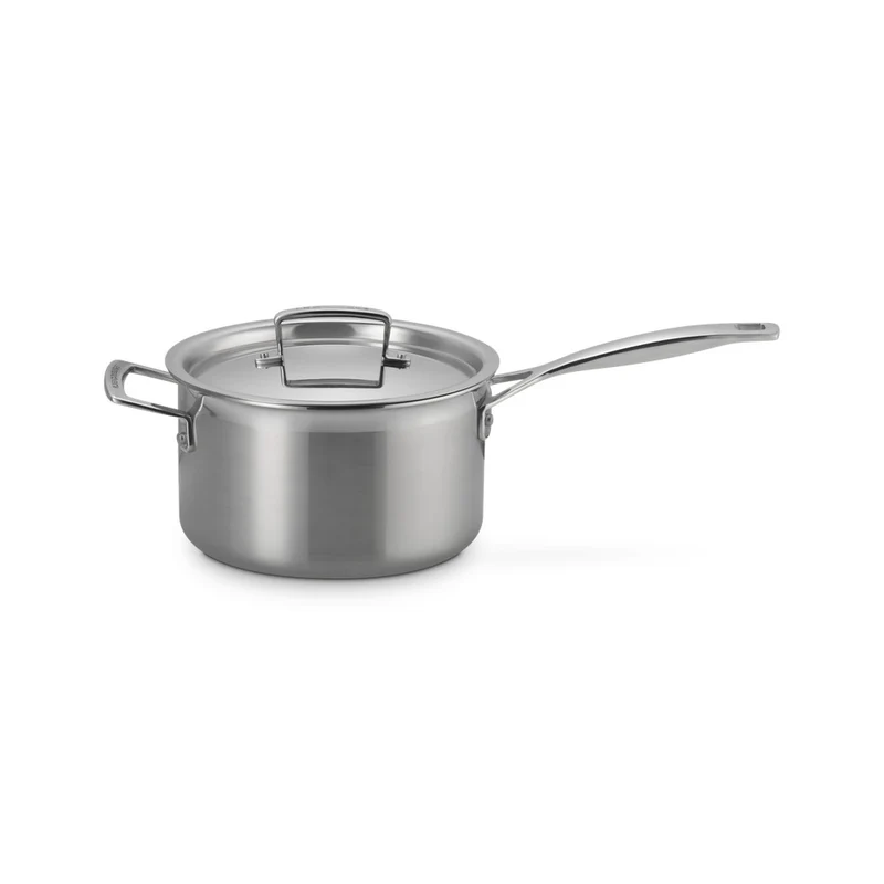Acciaio Inox Casseruola Con Manico Lungo e Maniglia In Acciaio Inox