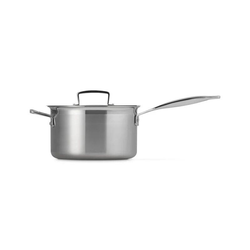 Acciaio Inox Casseruola Con Manico Lungo e Maniglia In Acciaio Inox