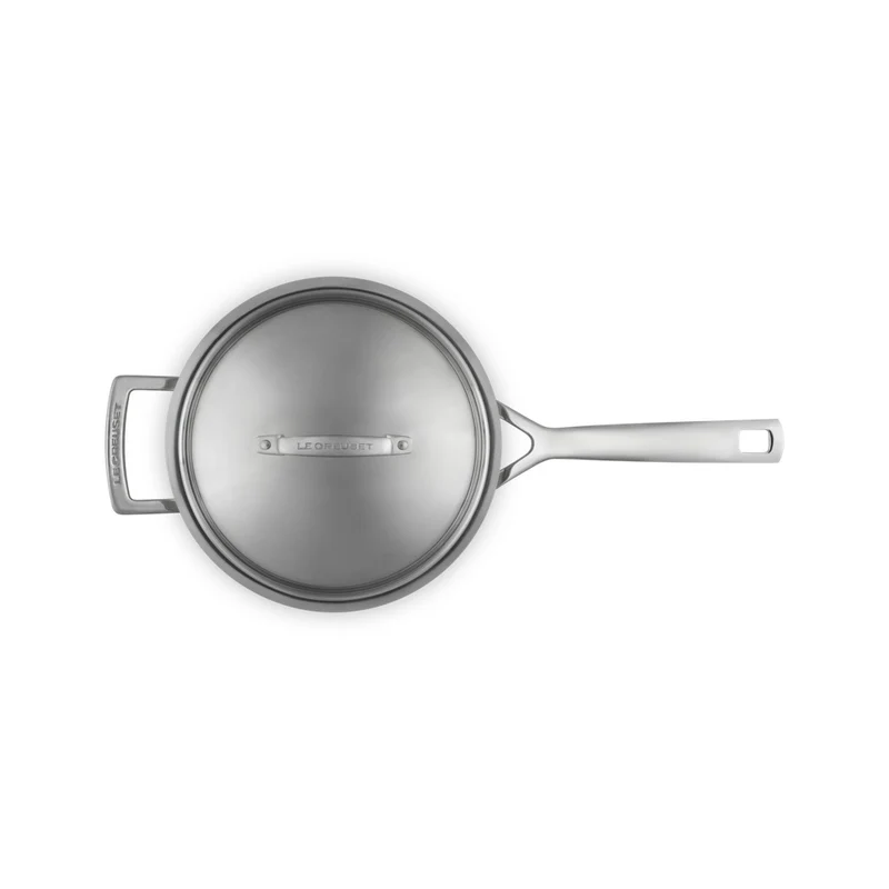 Acciaio Inox Casseruola Con Manico Lungo e Maniglia In Acciaio Inox