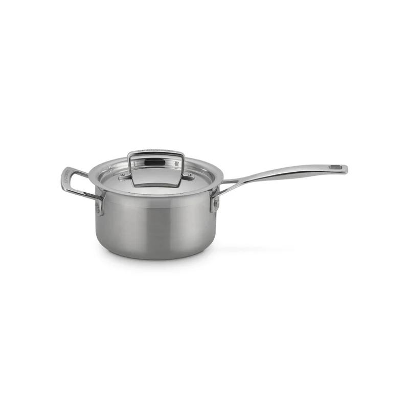 Acciaio Inox Casseruola Con Manico Lungo e Maniglia In Acciaio Inox