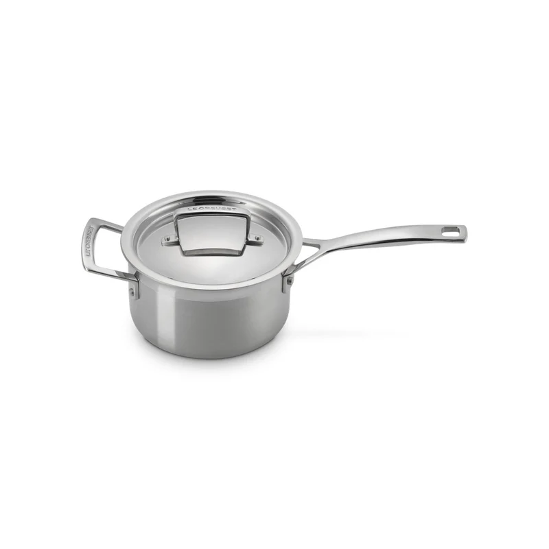 Acciaio Inox Casseruola Con Manico Lungo e Maniglia In Acciaio Inox
