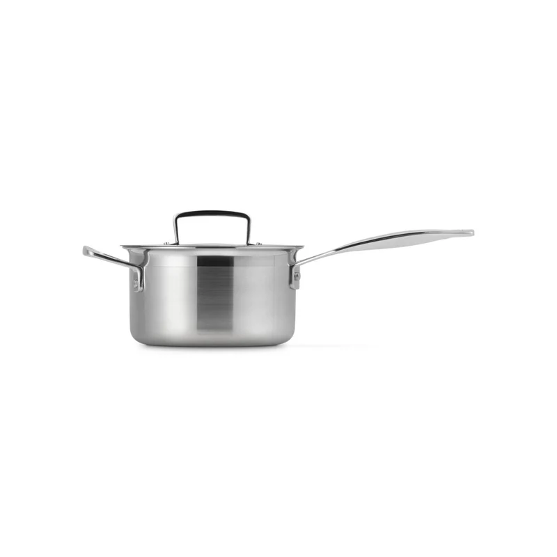 Acciaio Inox Casseruola Con Manico Lungo e Maniglia In Acciaio Inox