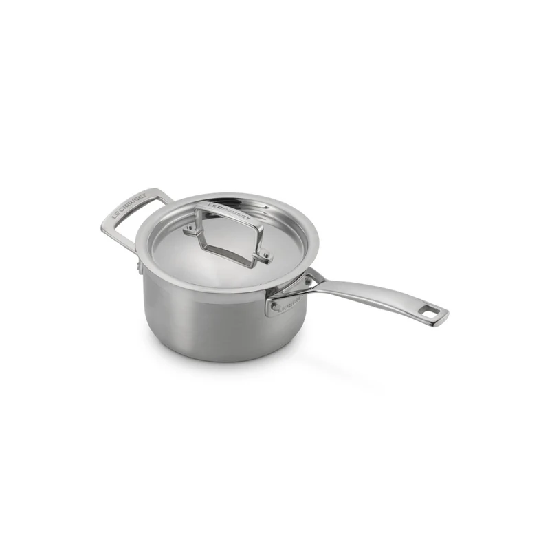 Acciaio Inox Casseruola Con Manico Lungo e Maniglia In Acciaio Inox
