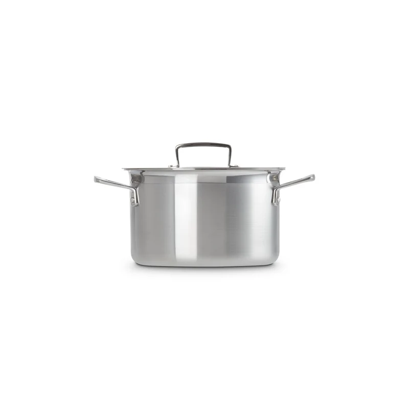 Acciaio Inox Casseruola Alta Con Coperchio In Acciaio Inox