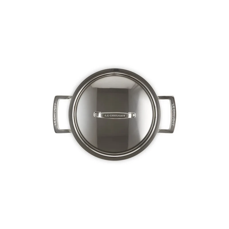 Acciaio Inox Casseruola Alta Con Coperchio In Acciaio Inox