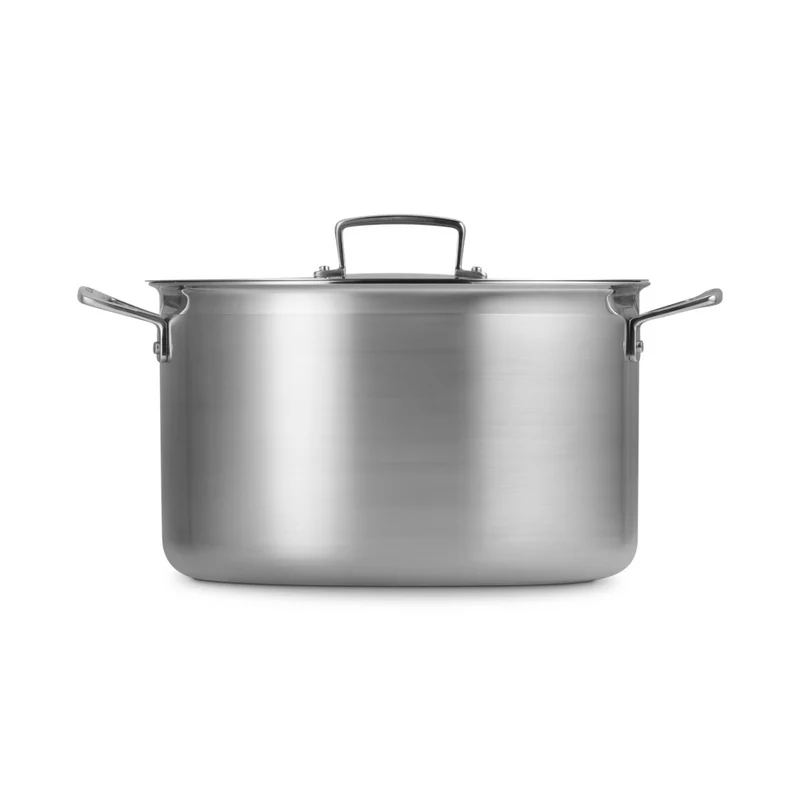 Acciaio Inox Casseruola Alta Con Coperchio In Acciaio Inox